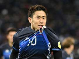 Kagawa, uno de los líderes nipones. AFP