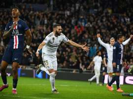 Benzema è riuscito a segnare al PSG. AFP