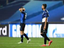 Atalanta lost 2-1. AFP