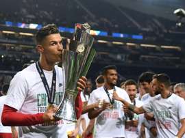 Ronaldo envoie un message. AFP