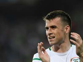 Seamus Coleman isn't happy with his Republic of Ireland teammates. AFP
