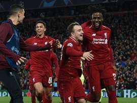 Liverpool's comeback brought players to tears. AFP