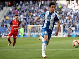 Wu Lei has already shown his quality in La Liga. AFP