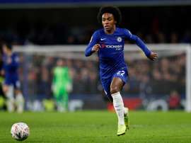 Willian está nas opções do PSG. AFP