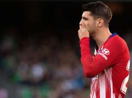 Morata en danger. AFP