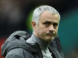 Coach Jose Mourinho slammed the state of the Rostov pitch. AFP