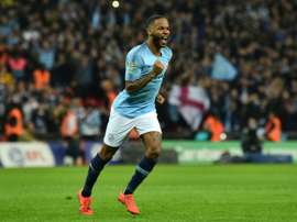 Guardiola spoke about Sterling's fight against racism in football. AFP