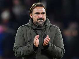Daniel Farke's side recorded their sixth consecutive league victory. AFP