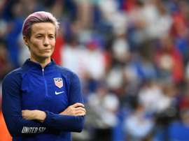 Megan Rapinoe. AFP