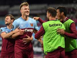 West Ham beat Chelsea 3-2. AFP