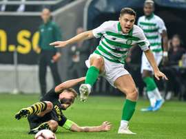 Forrest netted in Celtic's 0-1 win at Hamilton. AFP