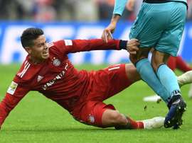 Nunca é suficiente quando o assunto é James. AFP