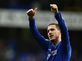 Eden Hazard scored Chelsea's equaliser against Spurs on May 2. BeSoccer