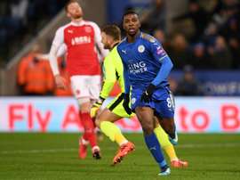 Iheanacho will be assessed by Leicester medical team. AFP