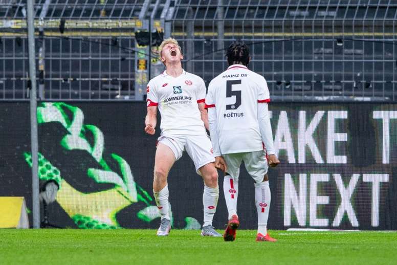 Burkardt Edges Mainz Towards Safety With Shock Win At Dortmund Besoccer