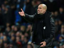 Guardiola admits Man City standards have slipped. AFP
