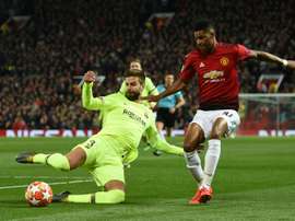 Le Barça a battu United sur le score de 1-0. AFP