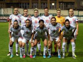 Women strike for minimum wage in Spanish football. AFP