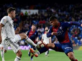 Marcos Llorente has signed for Madrid's city rivals, Atletico Madrid. AFP