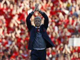 Wenger will end his 22-year tenure at Arsenal. AFP