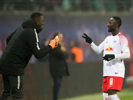 Keita on target as Leipzig beat Augsburg