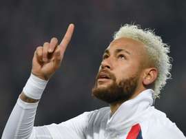 Neymar dedicates PSG goal to Kobe Bryant. AFP