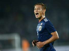 Honda pede para ser contratado pelo United. AFP
