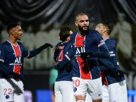 PSG beat Angers to go top of Ligue 1 without Pochettino. AFP