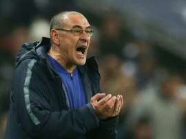 Sarri has an almost fully-fit squad to choose from. AFP