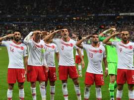 Turkish president Erdogan claims there is a campaign against Turkey's sports stars. AFP