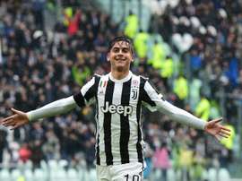 Dybala scored twice as Juve beat Udinese. AFP