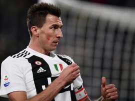 Mario Mandzukic is close to moving to Qatar. AFP