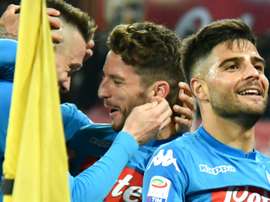 Napoli came from behind in style. AFP