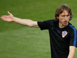 Luka Modric pasaría por el Inter antes de irse a China. AFP