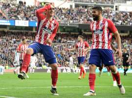 Diego Costa difende la decisione di Griezmann. AFP