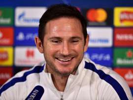 Eden Hazard praised his former teammate Frank Lampard. AFP