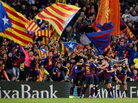 Barcelona are among the four clubs set to benefit. AFP