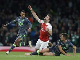 Emery's side progressed despite the draw. AFP