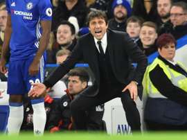 Antonio Conte lors d'un match de Premier League contre Bournemouth. AFP