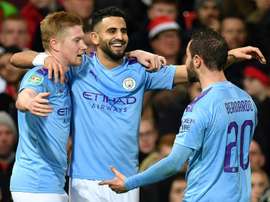 Les compos probables du match de Premier League entre Manchester City et Crystal Palace. AFP