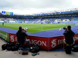 Leicester will still play home matches. AFP