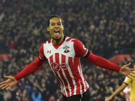 Liverpool retain an interest in Virgil Van Dijk. AFP