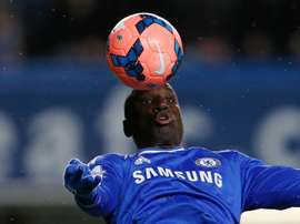 Ba pictured playing for Chelsea. AFP