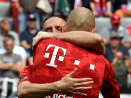 Robben and Ribery played their last game for Bayern on Saturday. AFP