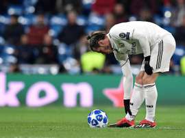 Bale is out. AFP