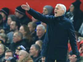 Mourinho slammed his players' performance. AFP