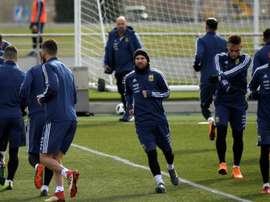 La compo probable de l'Argentine. AFP