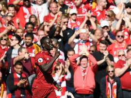 Sadio Mané has had another superb season at Anfield. AFP
