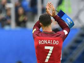 Chile are hoping to stop Cristiano Ronaldo in the Confederations Cup semi-final. AFP