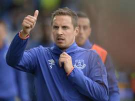 Jagielka will sit out. AFP